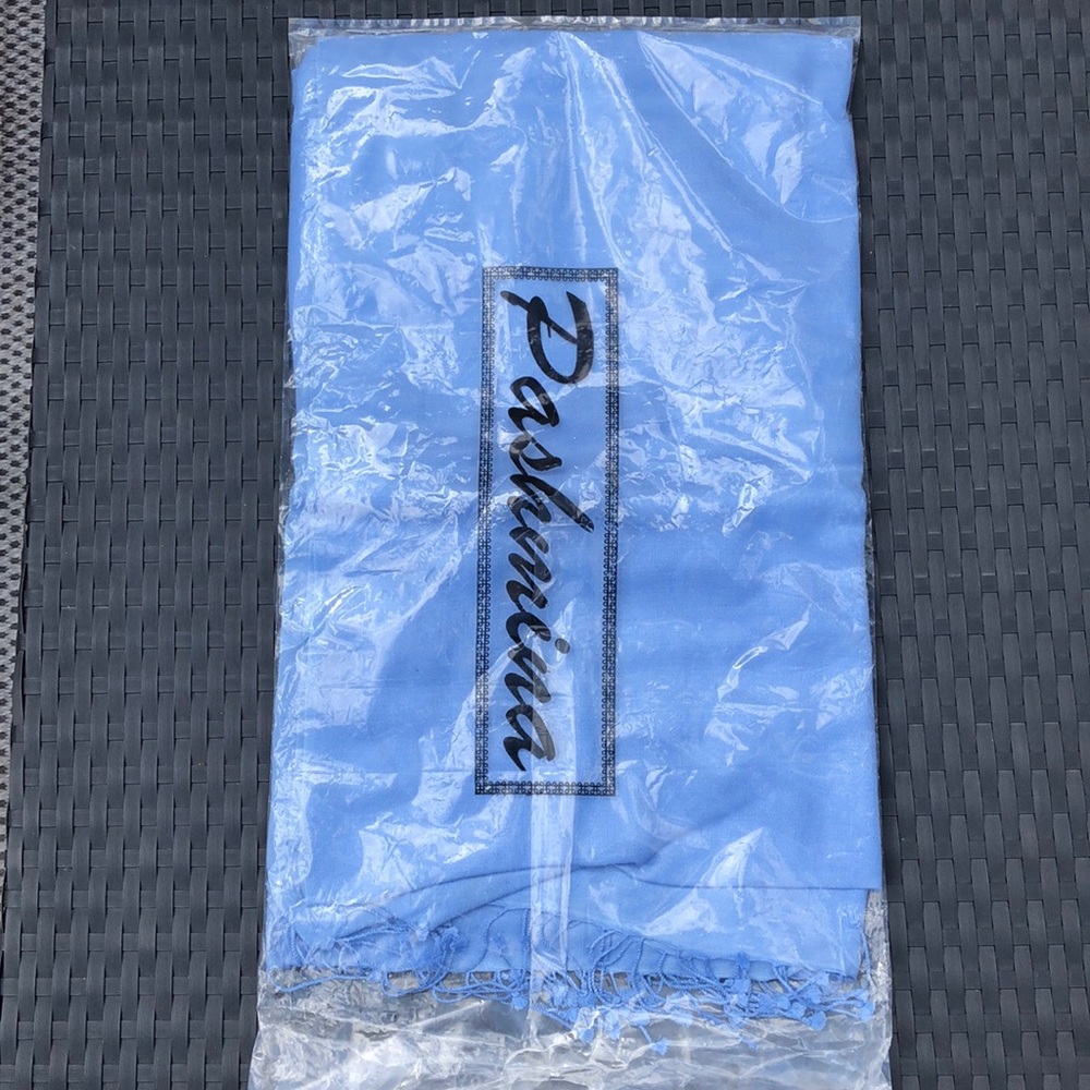 Pashmina, never worn, still in original package